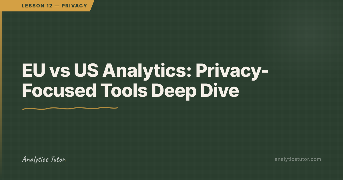 Why Google Analytics Can Break EU Privacy Rules