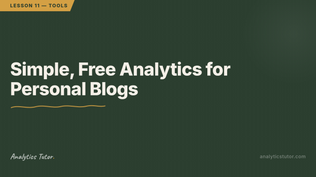 What Free Website Analytics Actually Counts