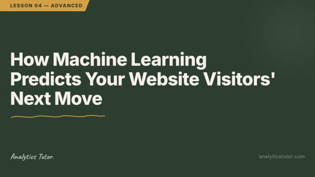 How Machine Learning Predicts Your Website Visitors’ Next Move