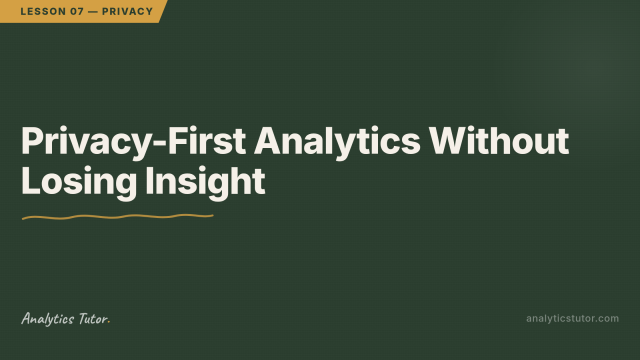 Privacy Analytics: How to Measure Without Losing Insight