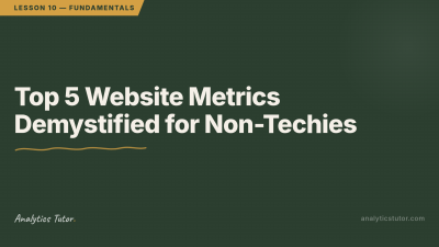 Top 5 Website Metrics Demystified for Non-Techies
